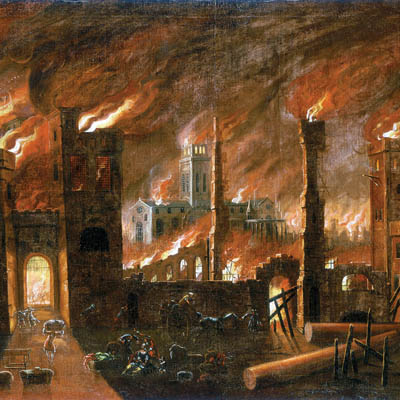 Лондон отстраивается после Великого пожара